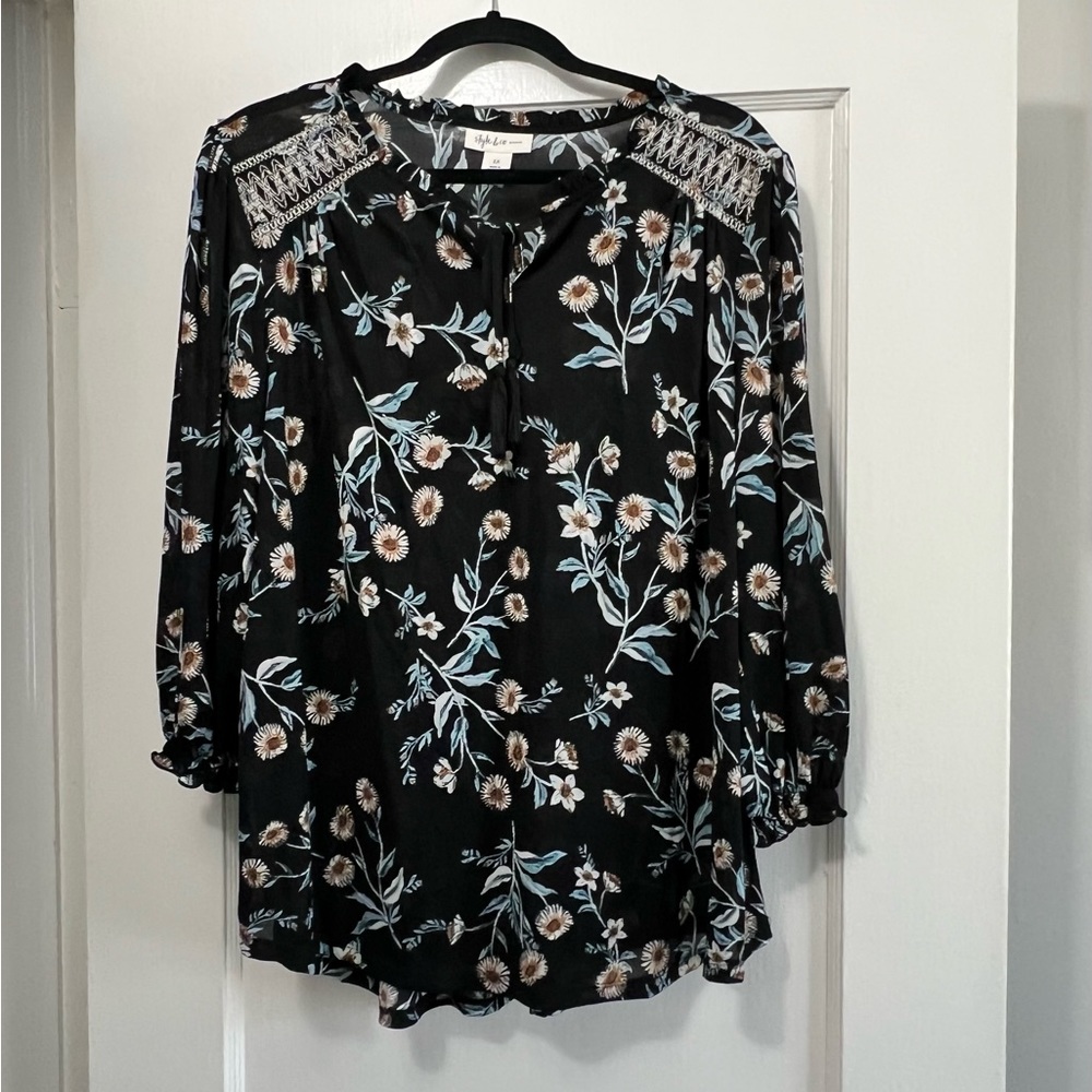 Style and Co 1X blouse